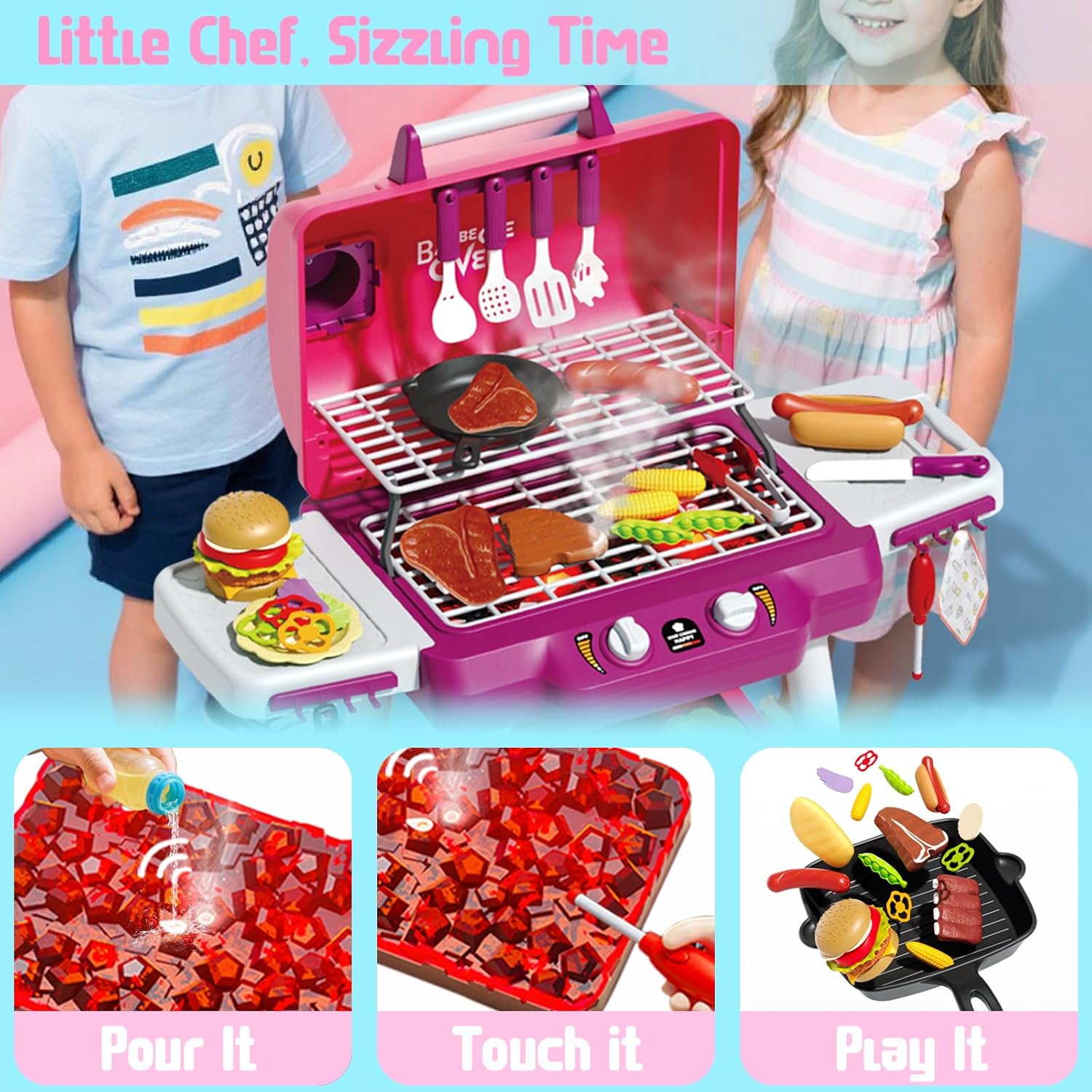 Sizzle and Play: The Ultimate Kid Toy Grill Review for Little Chefs!