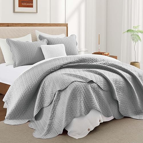 Vista 34 de IR Imperial Rooms Juego de ropa de cama Twin Quilt (68" x 86") – Paquete a granel de 10 al por mayor para hoteles, dormitorios de invitados y Beige