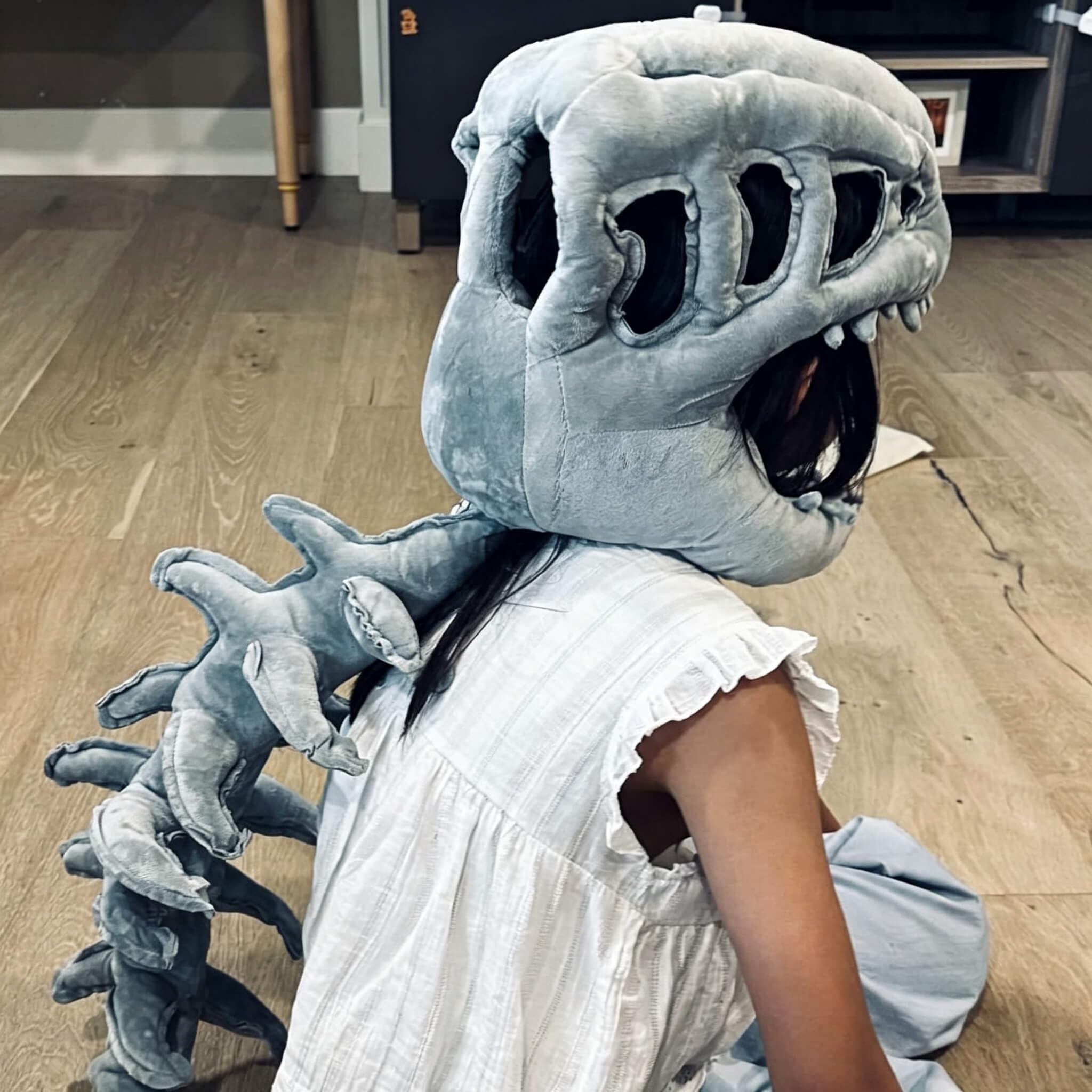 Dino kostüm,Dino Kostüm Spinosaurus,Dinosaurier Skelett Kostüm Set,Dino Spinosaurus Erwachsene,für Halloween, Karneval, Fasching, Cosplay & Mottopartys