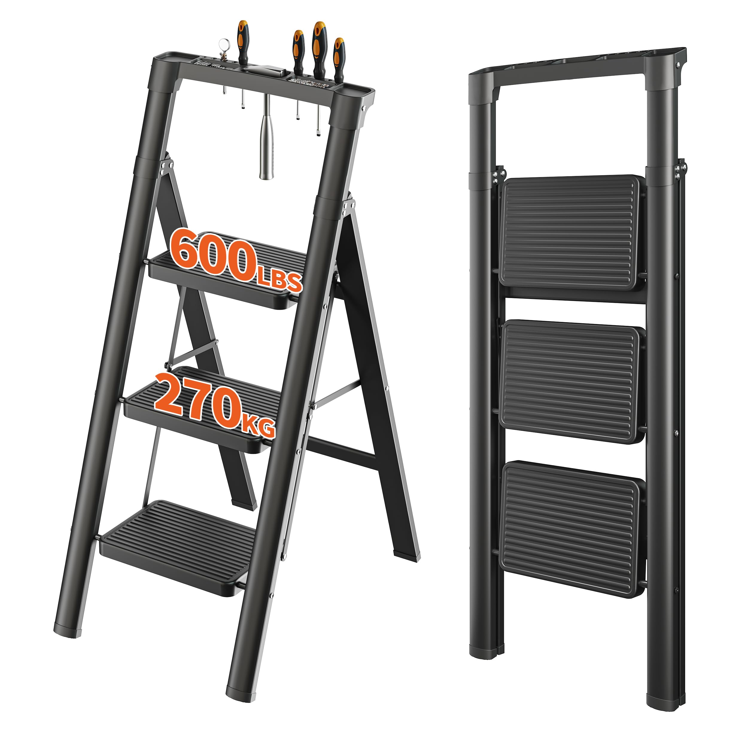 Scale Fino A 4 Gradini - BARBERO PIETRO SPA - Tecnologia Dell'imballaggio E Dei Trasporti Interni - Foto 8