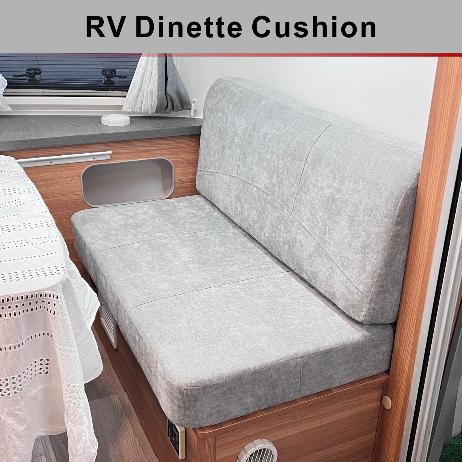 SHUOJIA Housses De Coussin De Siège Et Dossier En Velours Extensible