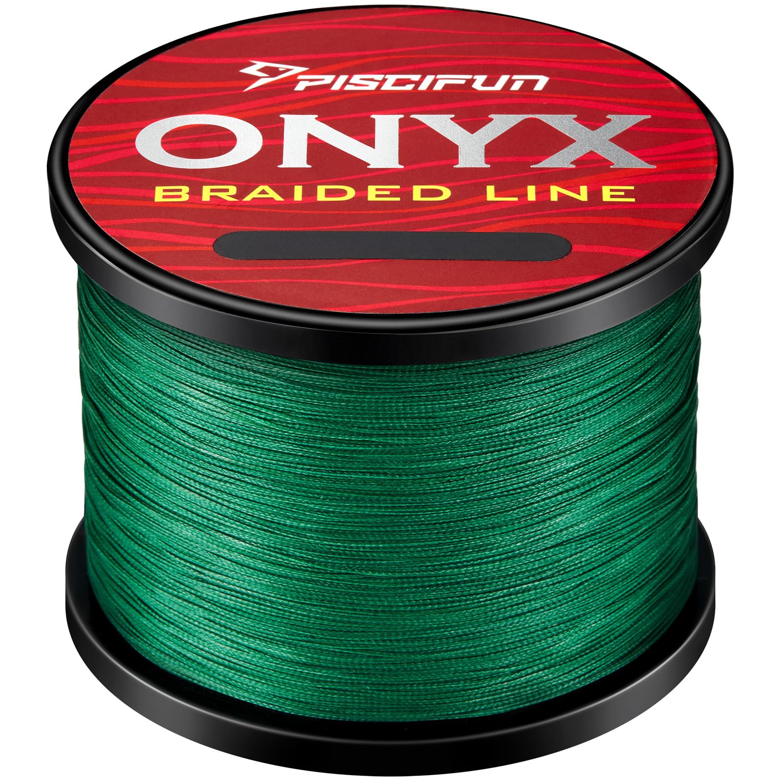Piscifun - Onyx Braided Fishing Line - PU - Non-Stretch - Abrasion Resistant - 450ft/900ft/500m - Tensile Strength 6lb & 150lb