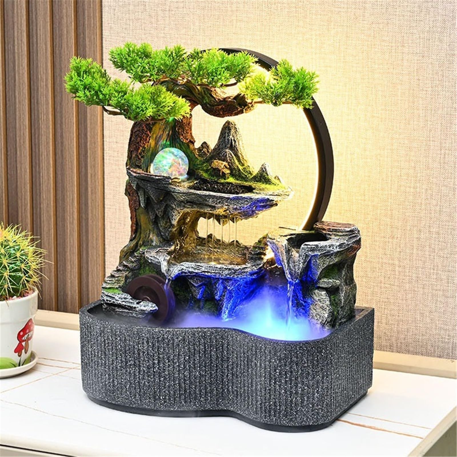 Fuentes de Mesa Fuente de Agua Interior Característica Escritorio