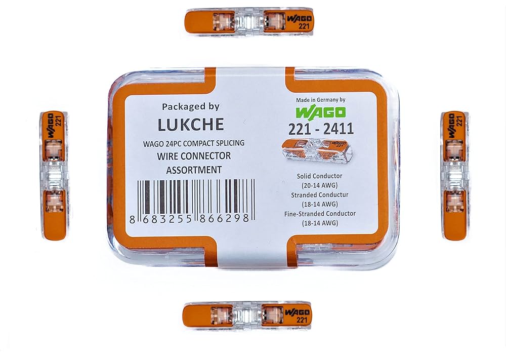 ぶりっじです！3/7まで Amazon.co.jp: WAGO 221-2411 ワイヤコネクタ インライン