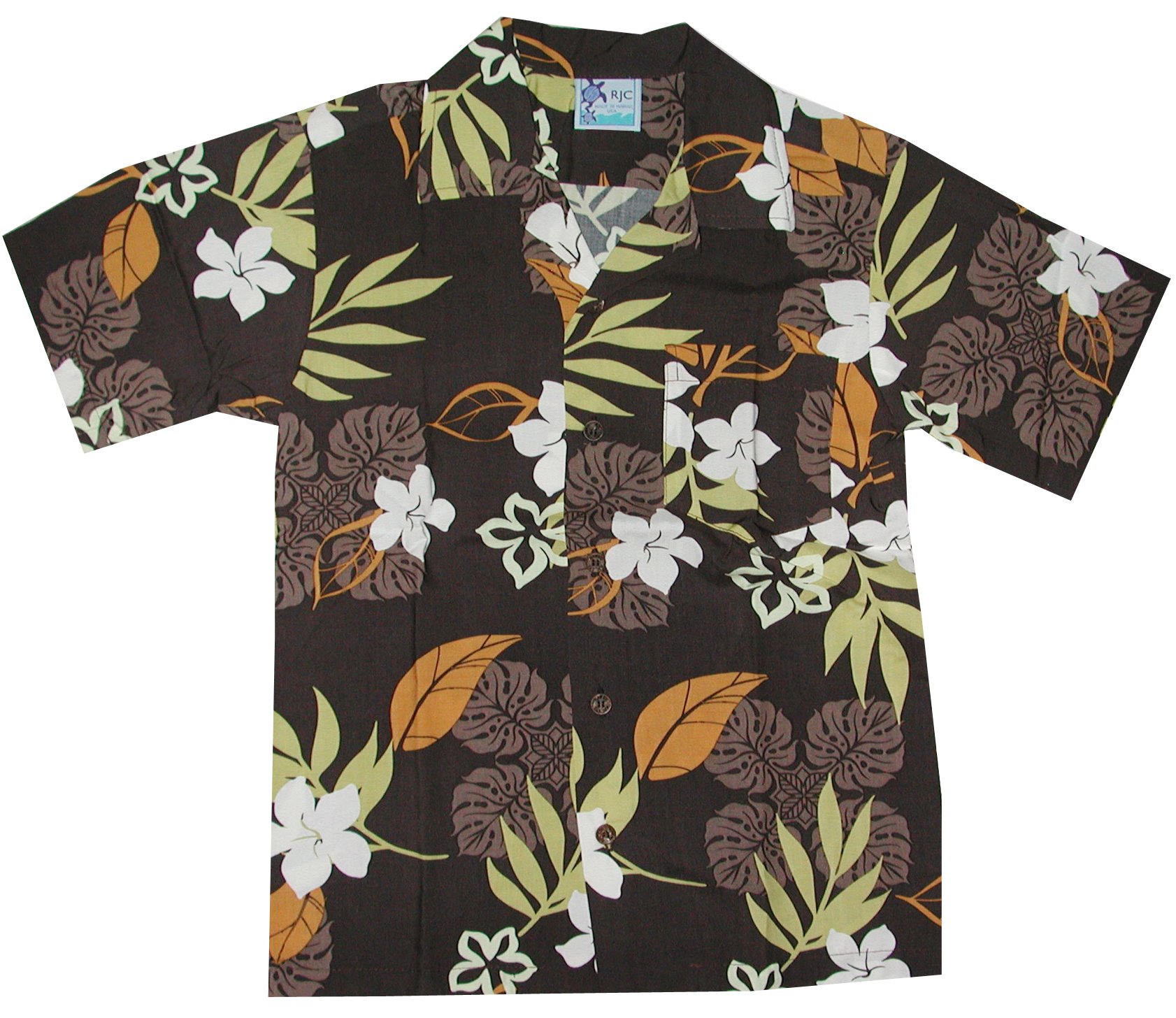 RJC Boys Autumn Tropical Rayon Shirt