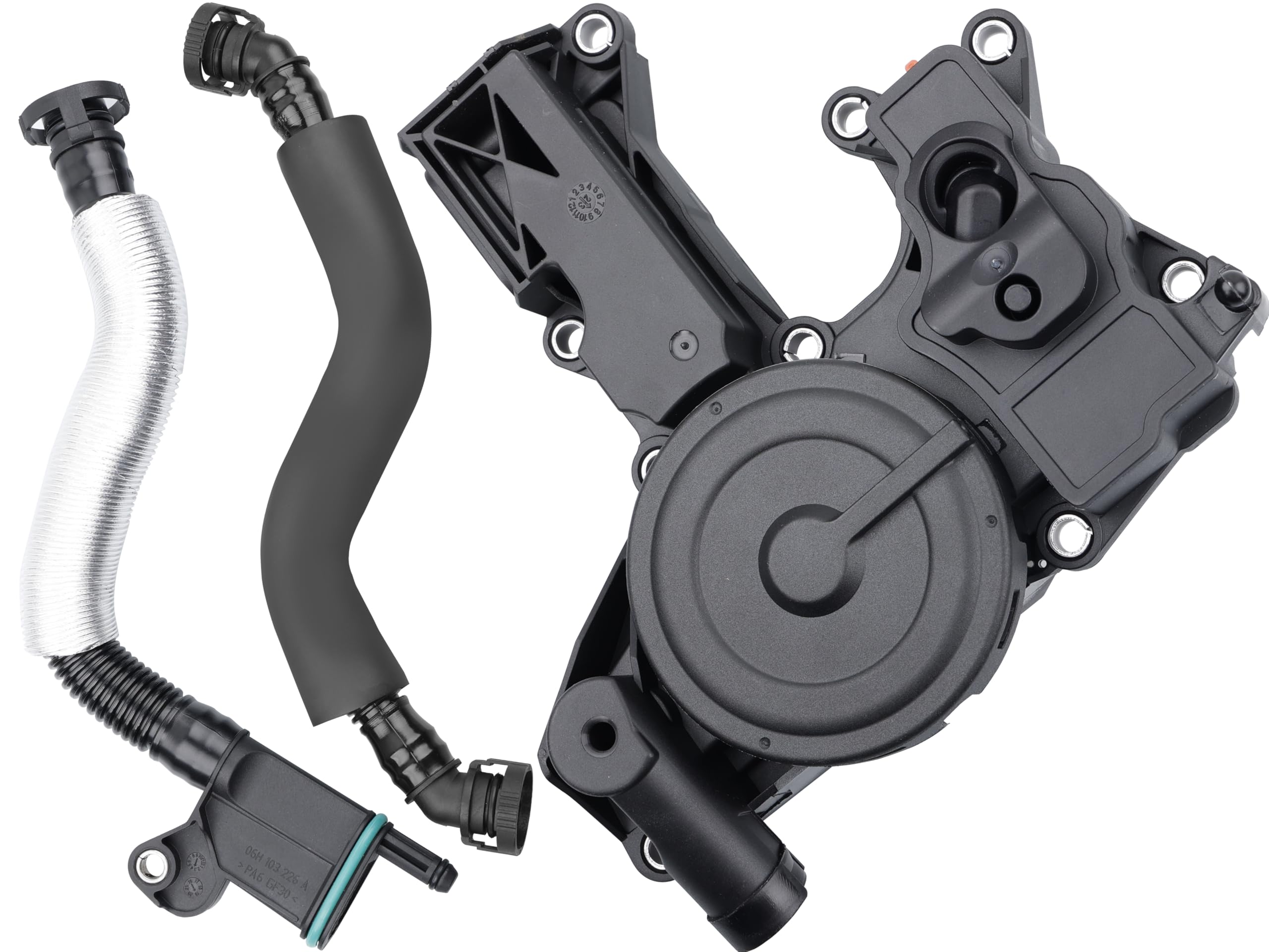 PCV Valve Engine Crankcase Vent Oil Separator Breather Hose 3