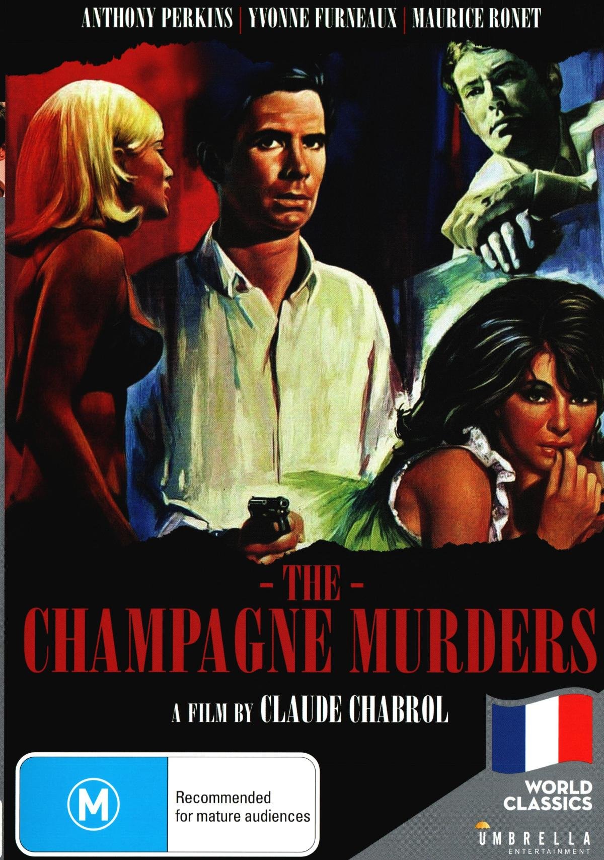 The Champagne Murders DVD de la coleccion World Classics con importacion de Italia