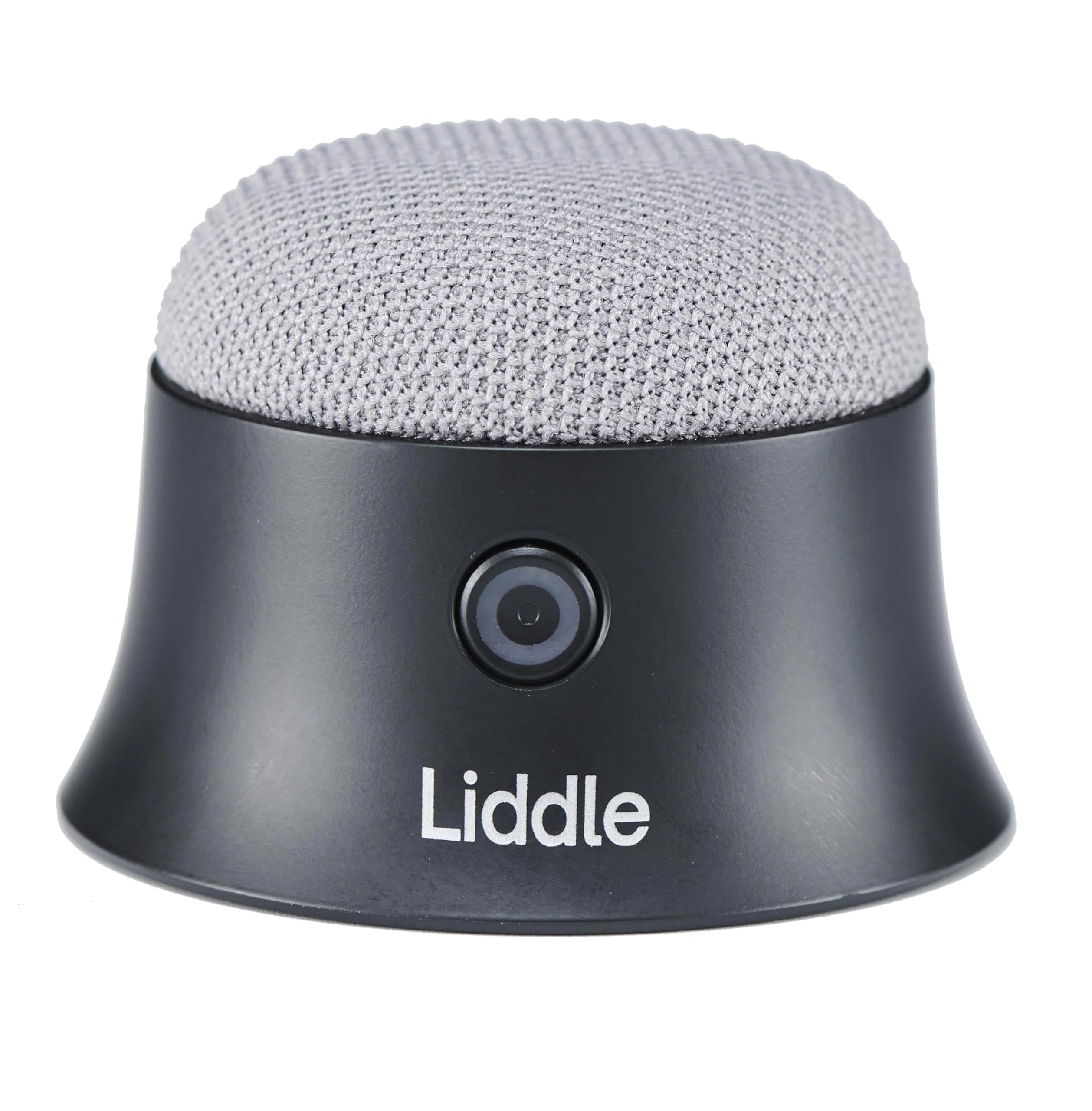 D3 Products Liddle Speaker Pro - Magnetic PortableBluetooth Speaker with Microphone for iPhone 12/13/14/15/16-5W Wireless Audio, 8-Hour Battery, Water-Resistant - Magnetic Attach to Anywhere (Black)