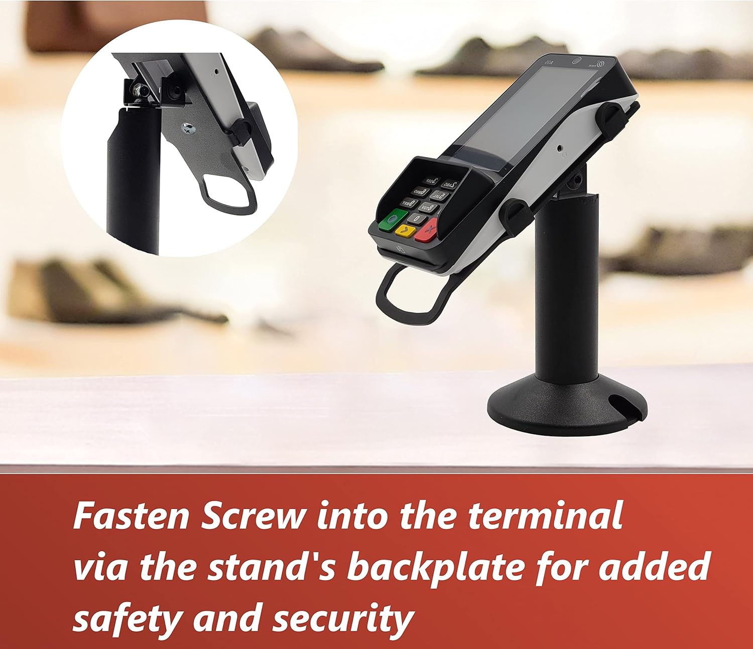 Pax A35 PIN Pad Swivel and Tilt Stand