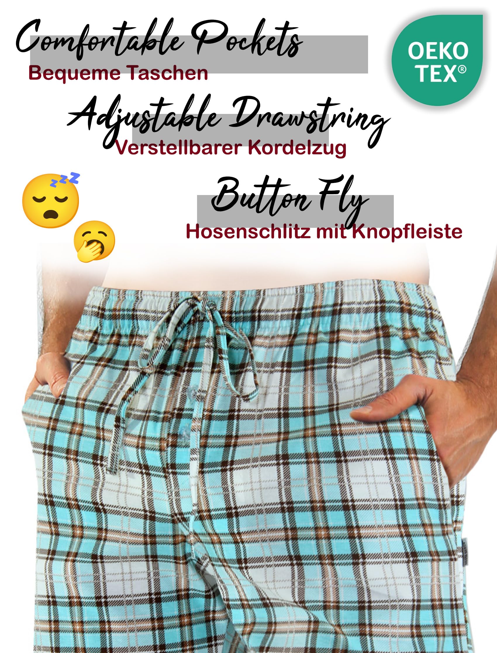 Sesto Senso Pijamas Hombre Corto Algodon Ropa De Dormir Conjunto Camisa Manga Corta Pantalon Cortos