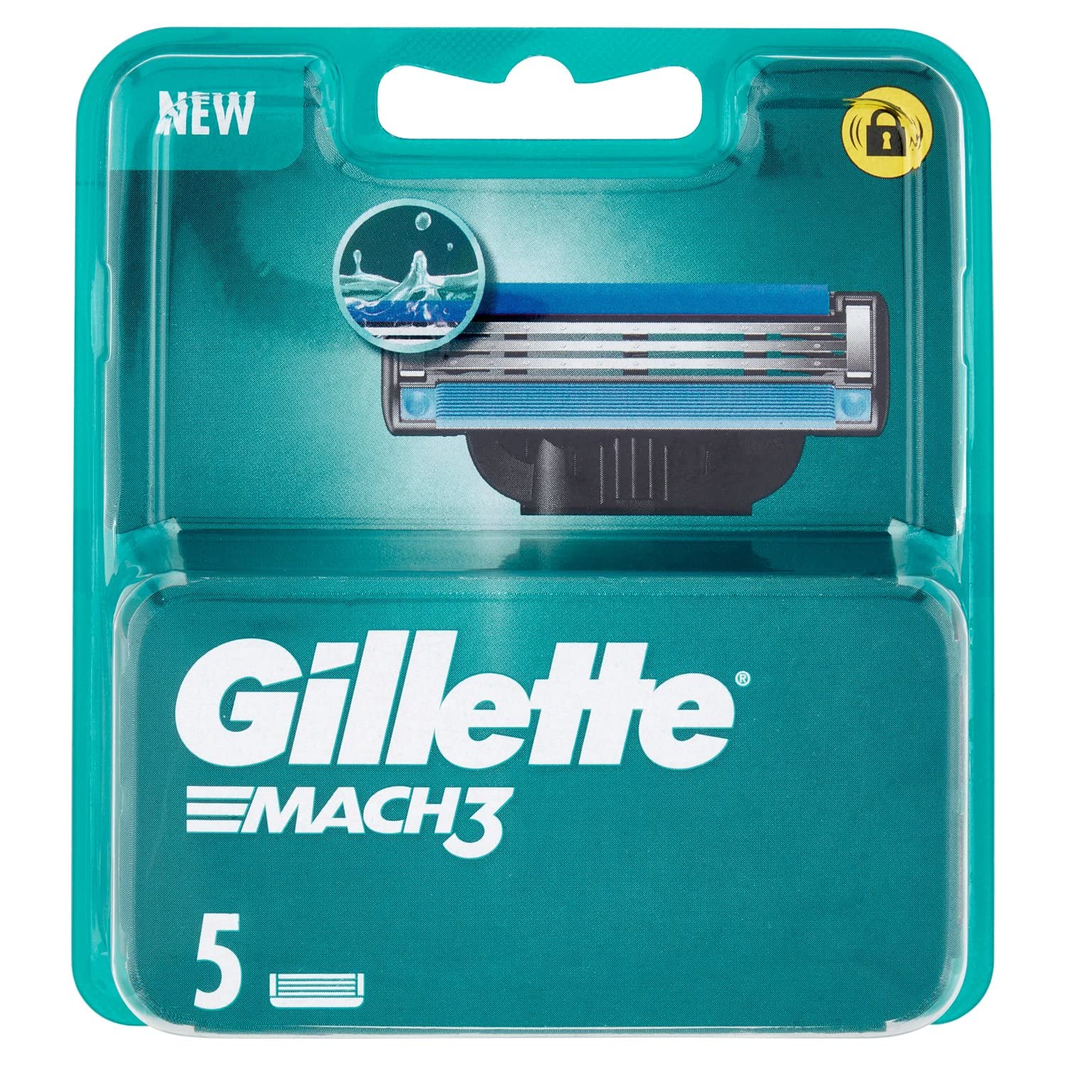 Gillette Mach3 wymienne ostrza do golenia dla mężczyzn, maszynki do golenia 3 ostrza