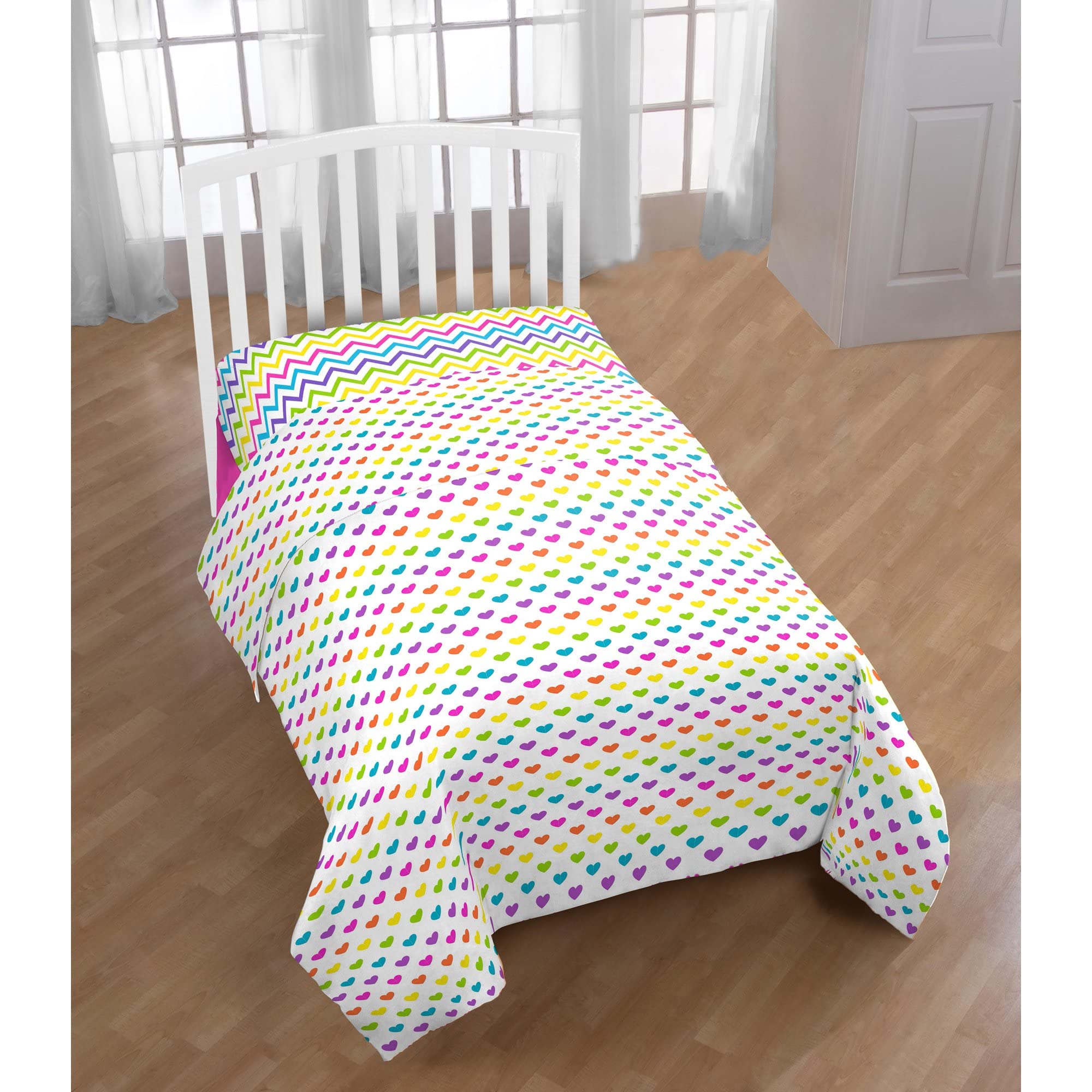Parure de lit 3 pièces en microfibre fini les draps rêches au lavage