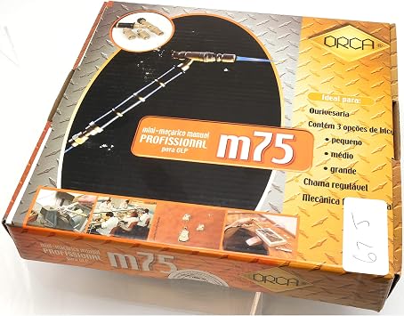 ORCA Hand Welding, Soldering, Heating Torch With 3 Interchangeable Heads