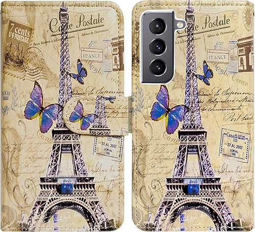 Bcov Funda para Galaxy S22, con tapa de piel para Samsung Galaxy S22, con ranura para tarjetas, soporte para Samsung Galaxy S22 disponible en Yaxa Peru