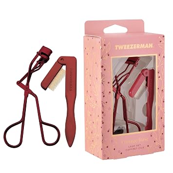 Tweezerman Lash Gift Set for All Eye Shapes Vintage Rose