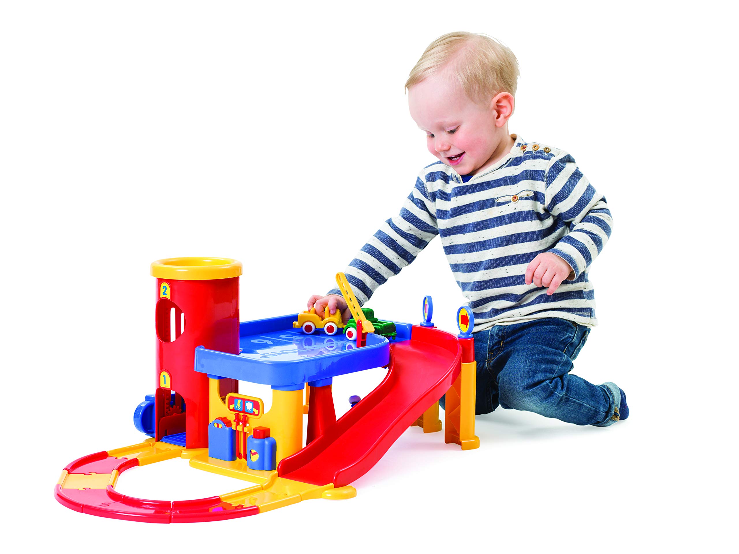 Viking Toys 5556 - Piccolo parcheggio con Set Strada