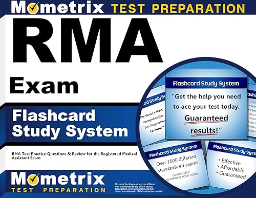 RMA Exam Flashcard Study System: RMA Test Practice Questions &amp; Review for the Registered Medical Assistant Exam (Cards)