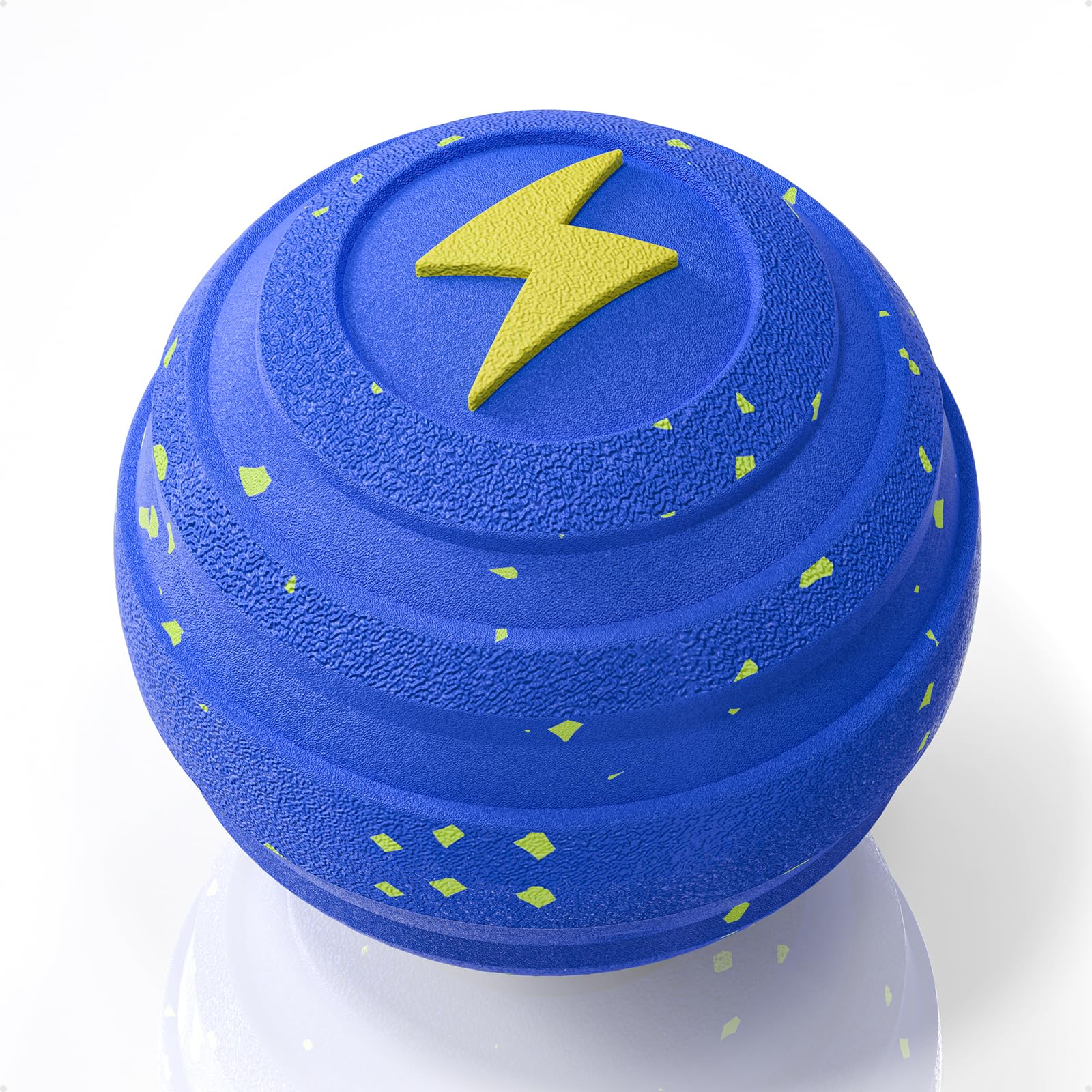 Shepatio Balle interactive pour chien - Jouet intelligent pour chien - Avec 3 modes de jeu - Cadeau d'anniversaire - Rechargeable par USB - Bleu