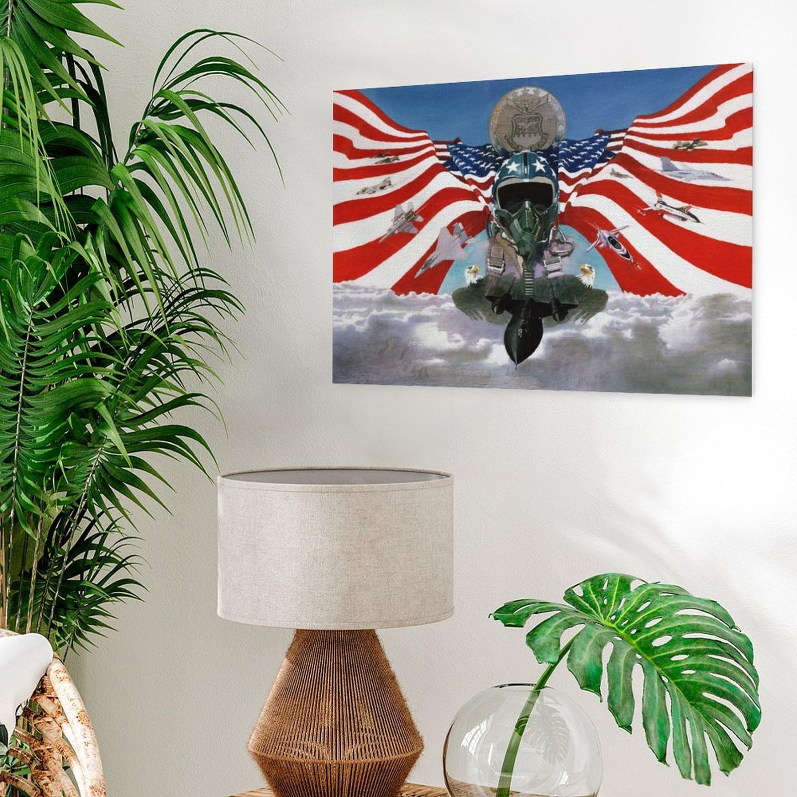 Amazon.co.jp: ビンテージポスター 愛国的な空軍 ポスター アメリカ