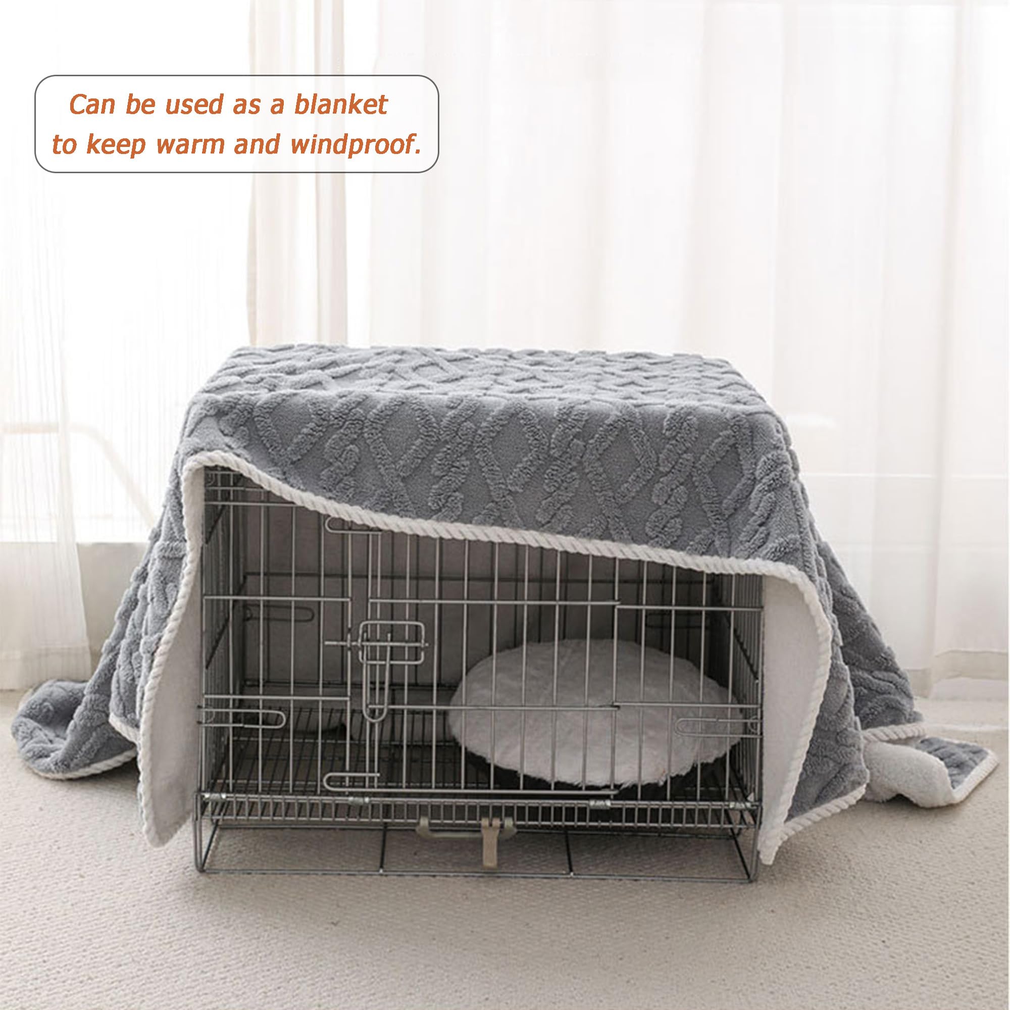 Mantas suaves para cama de perro, lavables a máquina, mantas para cachorros y gatitos, mantas para gatos durmiendo, protectores de muebles para sofá, asientos de coche para interiores (marrón,