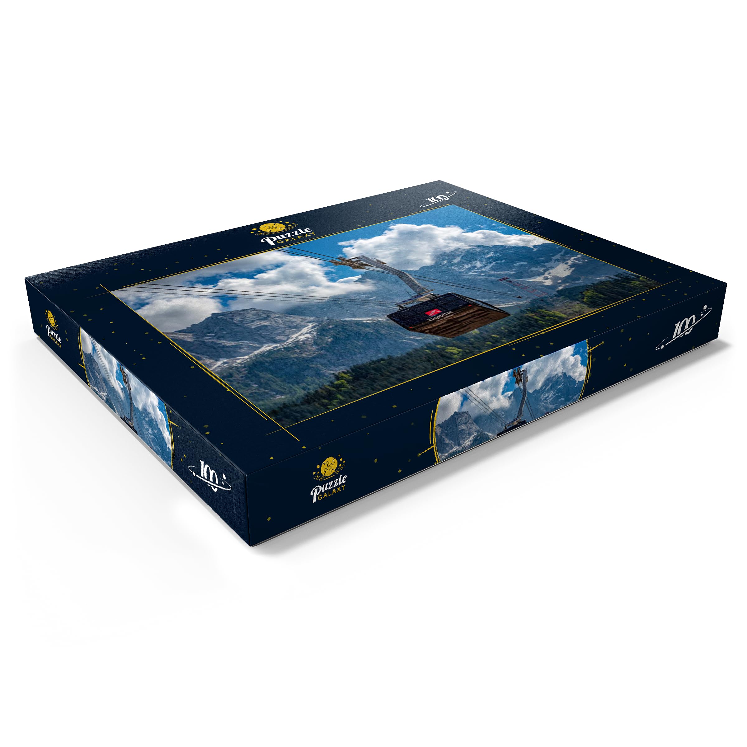 MyPuzzle 500 Teile Puzzle – Blick über Den Walensee Zu Den Churfirsten, 48x34 Cm, Premium-Qualität