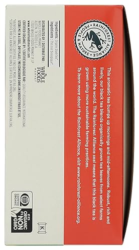 Miniatura 7 de 365 de Whole Foods Market - Té verde orgánico contiene cafeína 70 bolsas de té 49 onzas