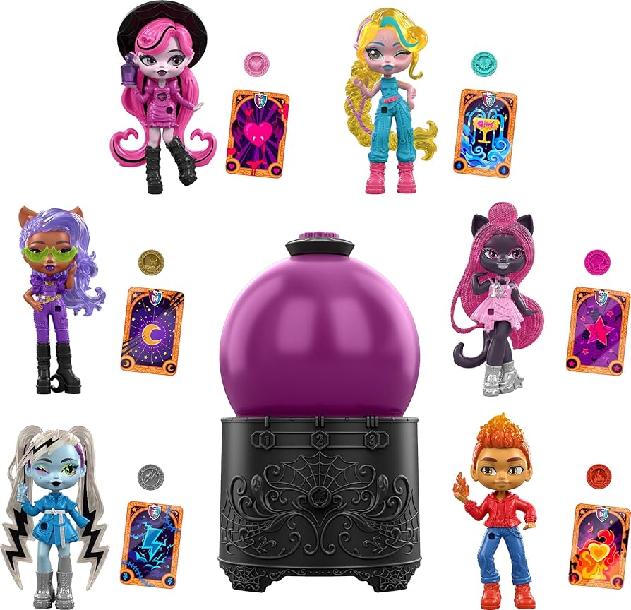 Amazon.com: Monster High Potions Crystal Ball Mini Dolls