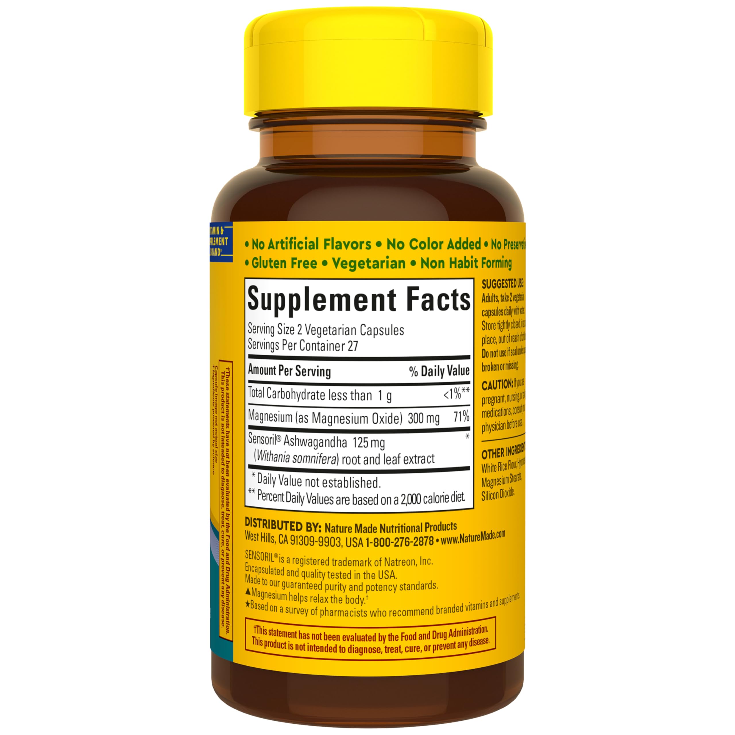 Nature Made Wellblends Calm & Relax, 54 Vegetarian Capsules — Amazon image 7