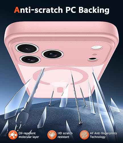 Miniatura 124 de Fntcase Funda para iPhone 15 Plus y 14 Plus de 6.7 pulgadas, magnética, a prueba de golpes de grado militar, antiamarilleo, delgada, protectora