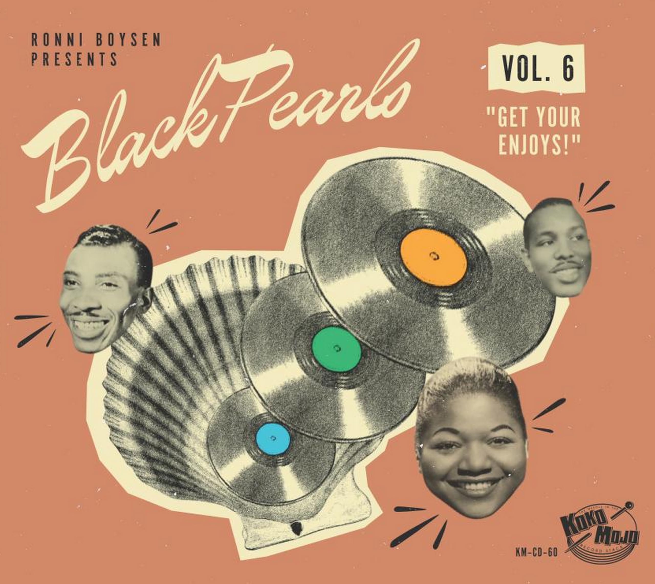 Various Artists Black Pearls Vol. 6 - Get Your Enjoys CD Germany Koko Mojo 2024