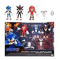 Sonic 3 Movie Multipack - Action Figure 6 cm Ispirate al Film