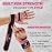 FITNESS FORCE Ventilated Weightlifting Gloves Workout Gloves for Men & Women with Built-in Wrist Wraps Fingerless Gym Gloves for Men Perfect for Exercise Fitness, Weight Lifting, Cross Training