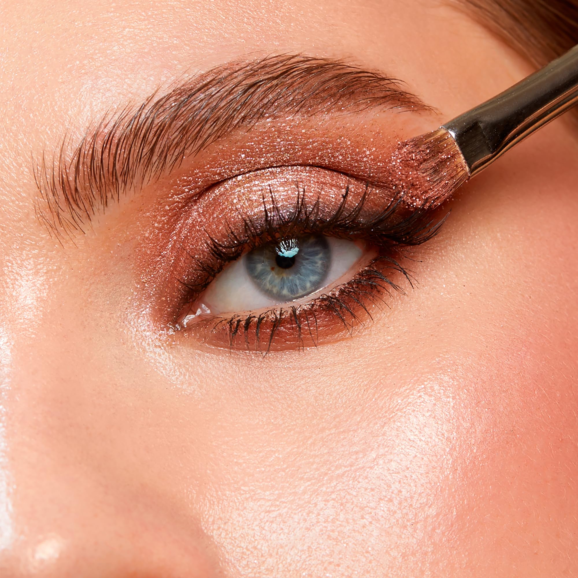 Diva Make Up Set by Evagarden for Women - 2 Pc 0.28 oz Staylong Mascara 23, 0.08 oz Glitter Show Ey, Cranberry - Image 3