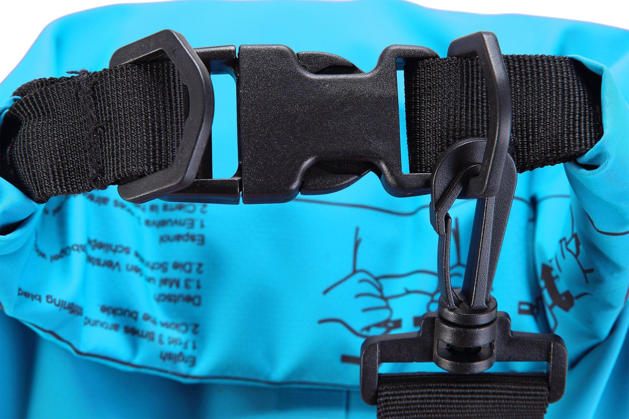 CRESSI Dry Bag Zaino Impermeabile in Resistente PVC con Chiusura Roll-Top, Tracolla e Zip, Ideale per Spiaggia, Immersioni, Snorkeling, Viaggi e Sport Acquatici