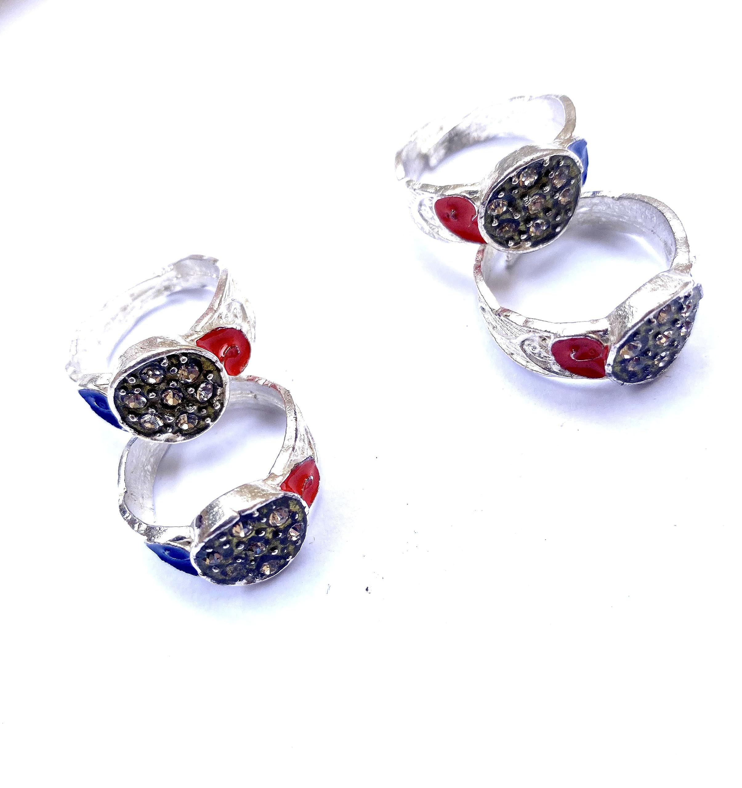 RISYANKA JEWELS Women Stylish alloy toe ring ATR20-picture-31