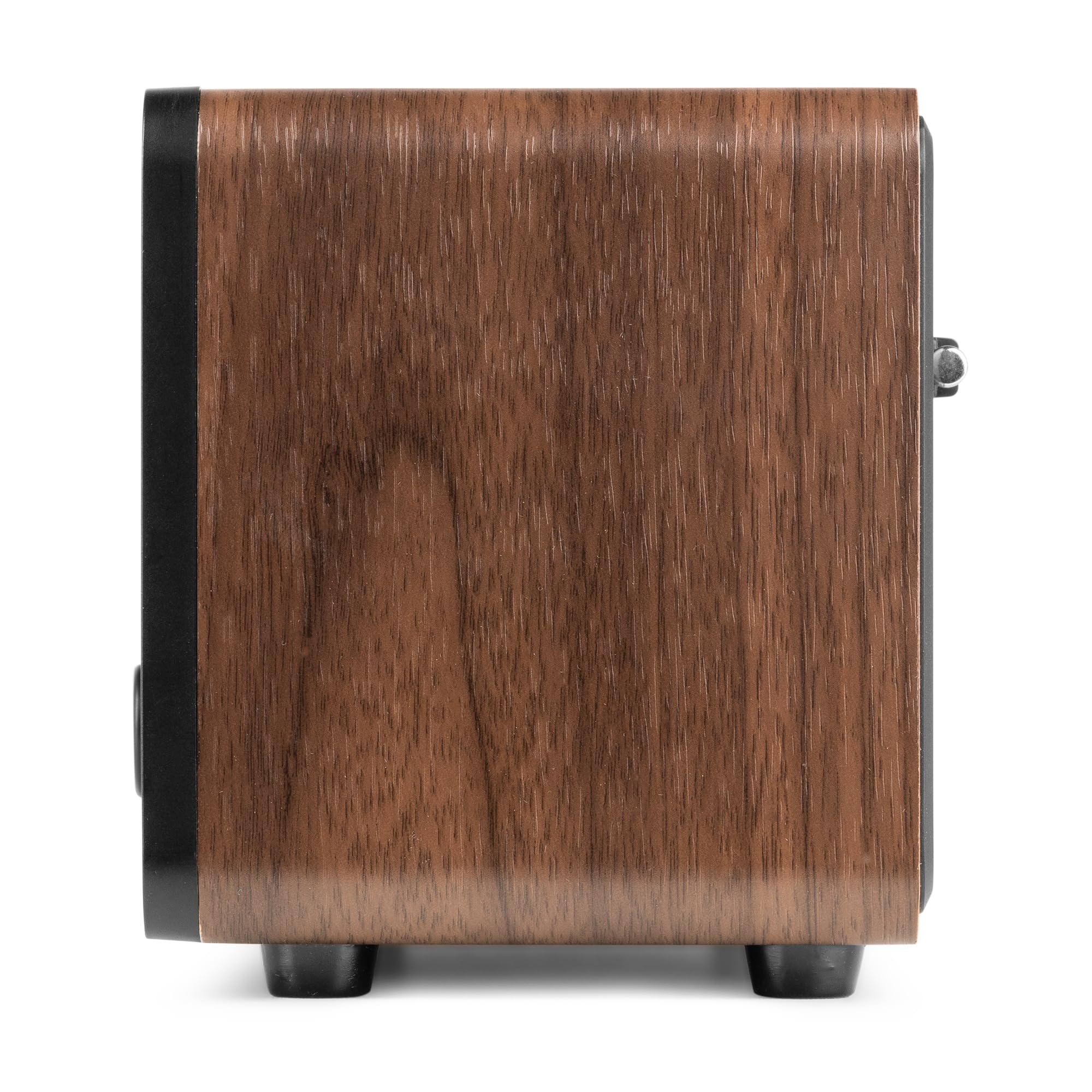 Audizio Genua DAB Radio mit Bluetooth – Stereo DAB Plus Radio mit Fernbedienung, 60 Speicherplätze, Auto Scan, Line-Out, USB, Ideal für Zuhause und Unterwegs, Einfache Bedienung - Holz Look