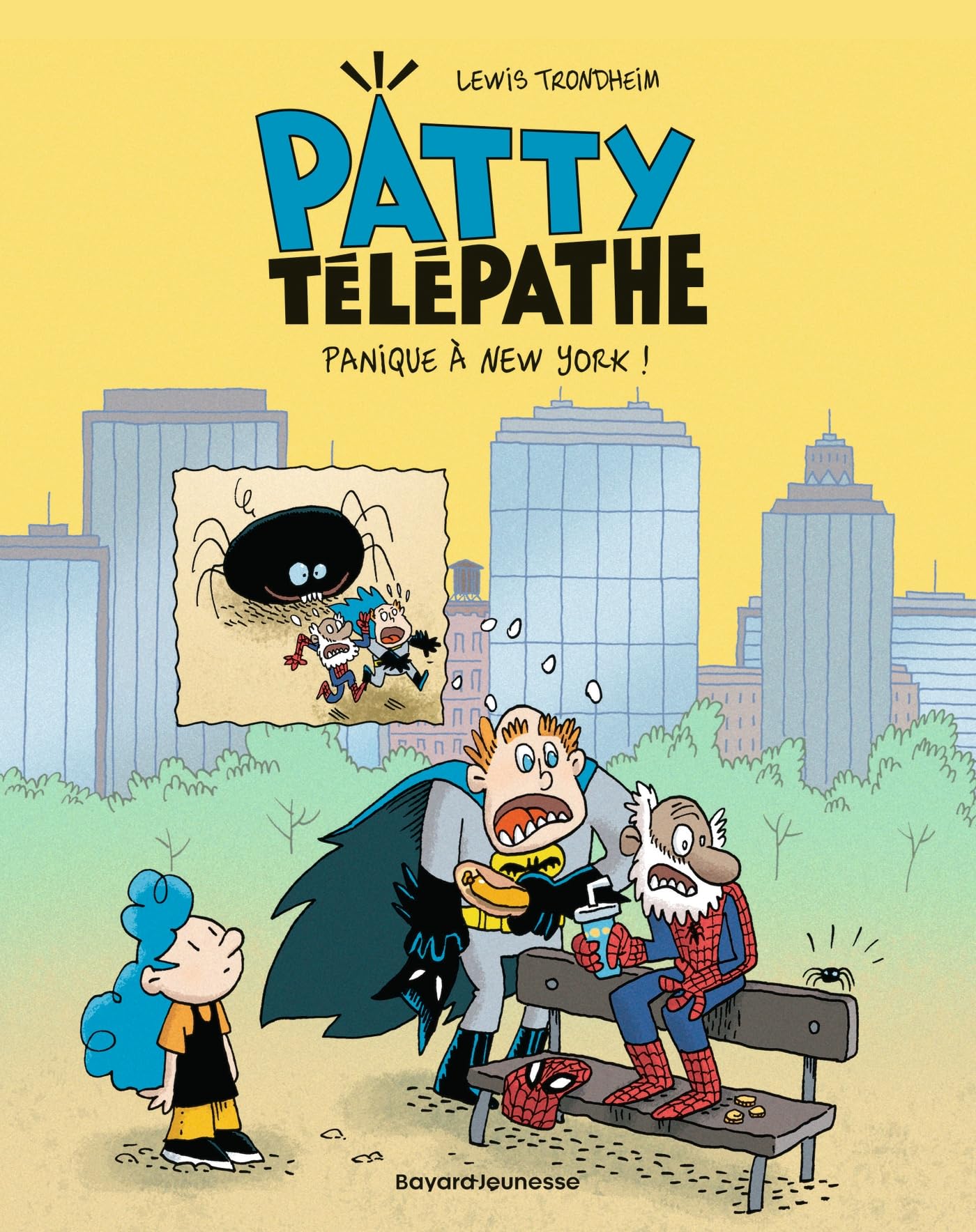 Patty télépathe, Tome 02 - Lewis Trondheim - Bd Kids - broché - Bande dessinée jeunesse