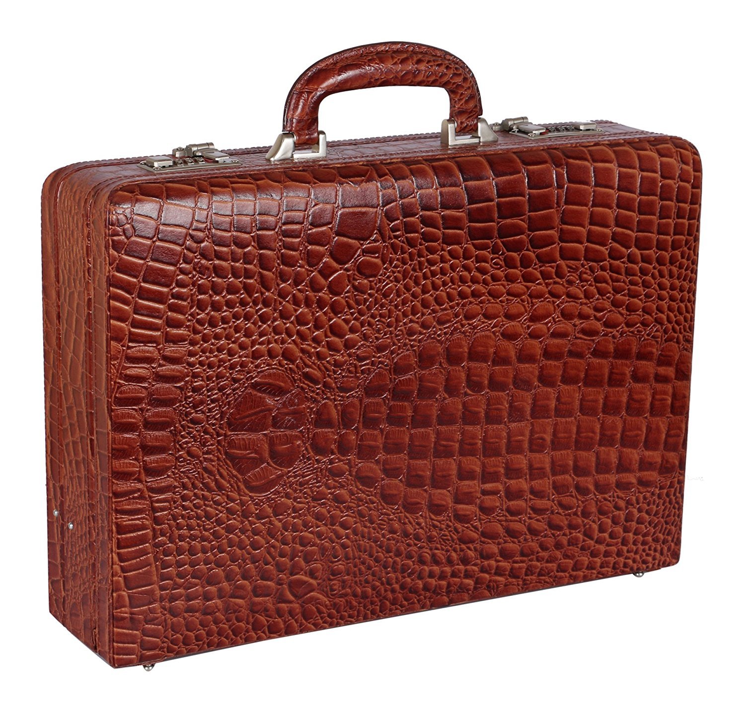 Leather Briefcase for Men Office use Color Tan