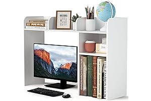 LANDVOI Desktop Bookshelf: An Organized Companion for Dorm Desks