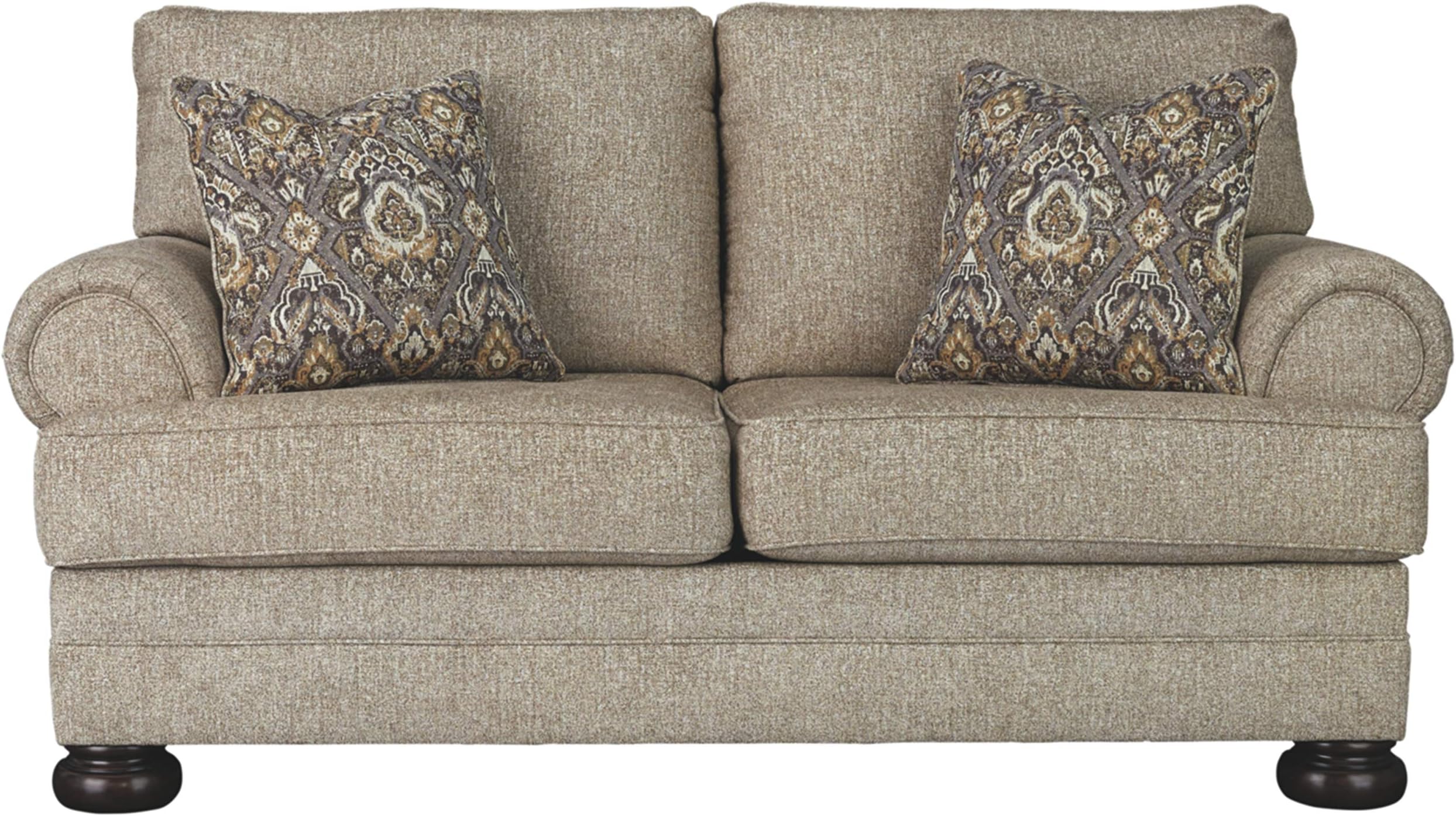 Signature Design by AshleyKananwood New Traditional Loveseat, Light Brown