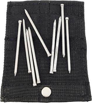 Gatorback B641 Magnetic Clip Holster for Screws and Drill Bits. Easy Attach Clip w/ 9 lb Pull Magnets 3.75" x 3"