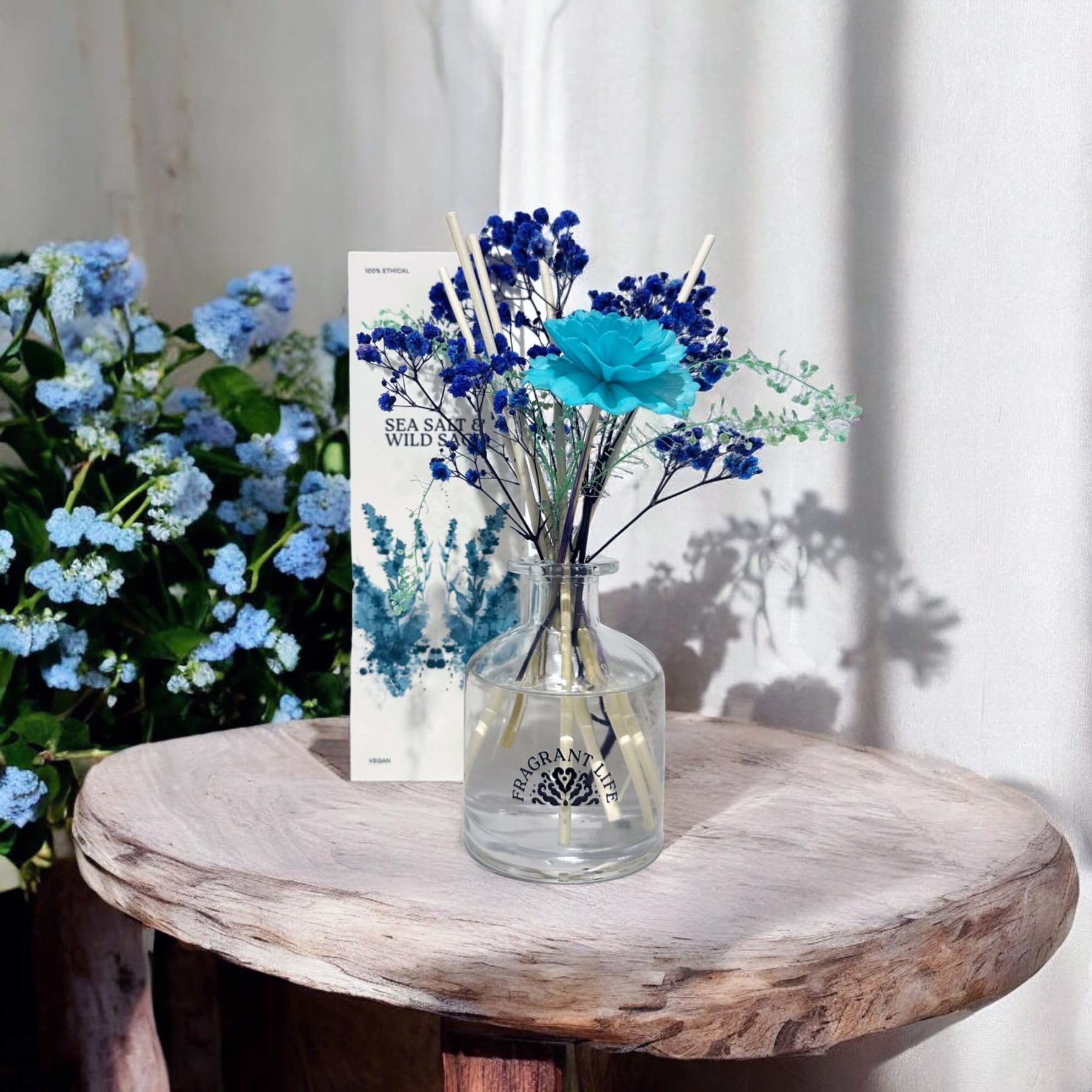 Fragrant Life Botanical Reed Diffuser - Sea Salt & Wild Sage