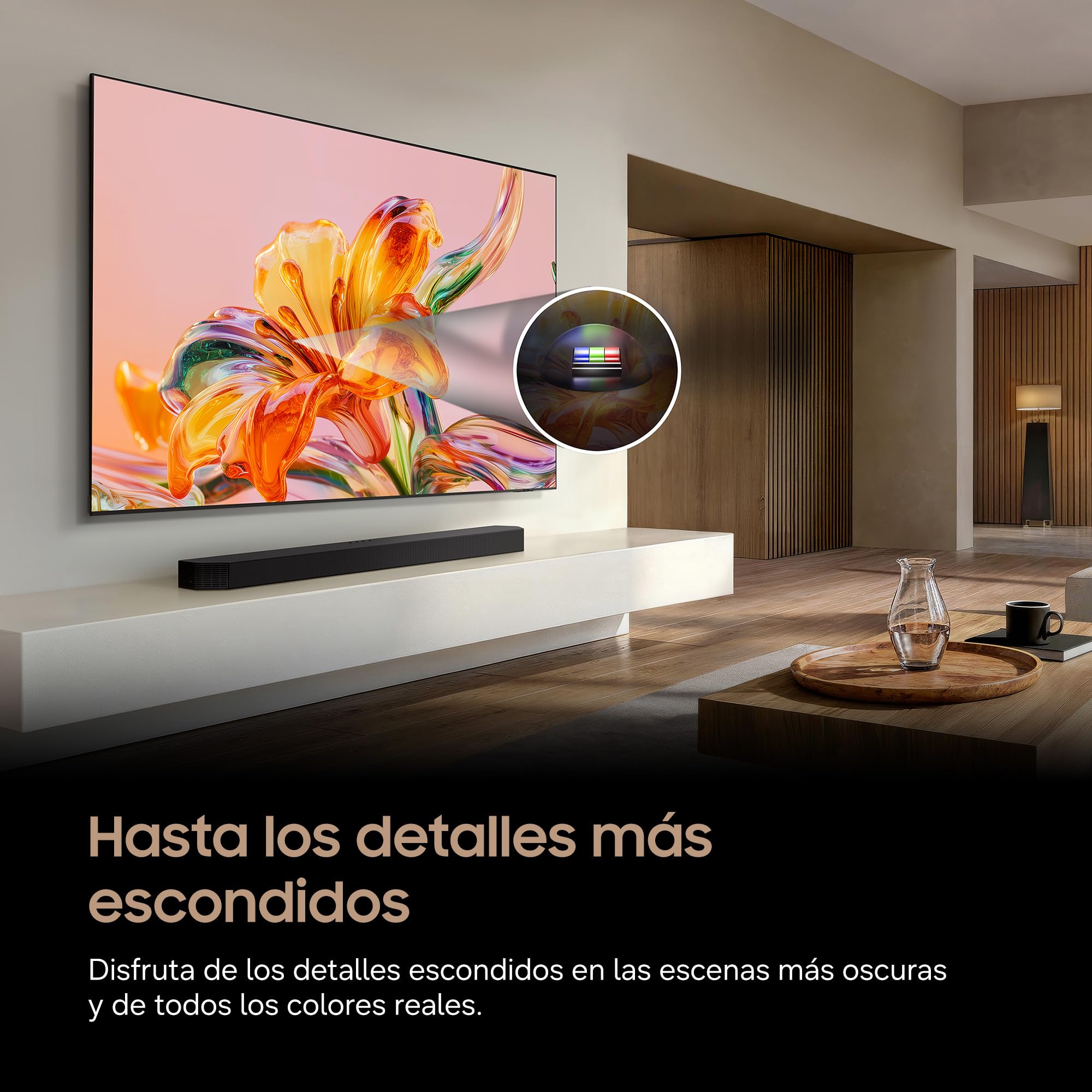 Samsung TV 75 Pulgadas Neo QLED Mini LED QN73H 4K Smart TV con Vision AI Companion, Quantum Mini LED y AirSlim, Cine, Gaming y Deportes