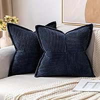 Vista 14 de MIULEE - Juego de 2 fundas de almohada lumbar decorativas para sofá, cama, sala de estar, 12 x 20 pulgadas, beige, bohemio, acento, almohadas