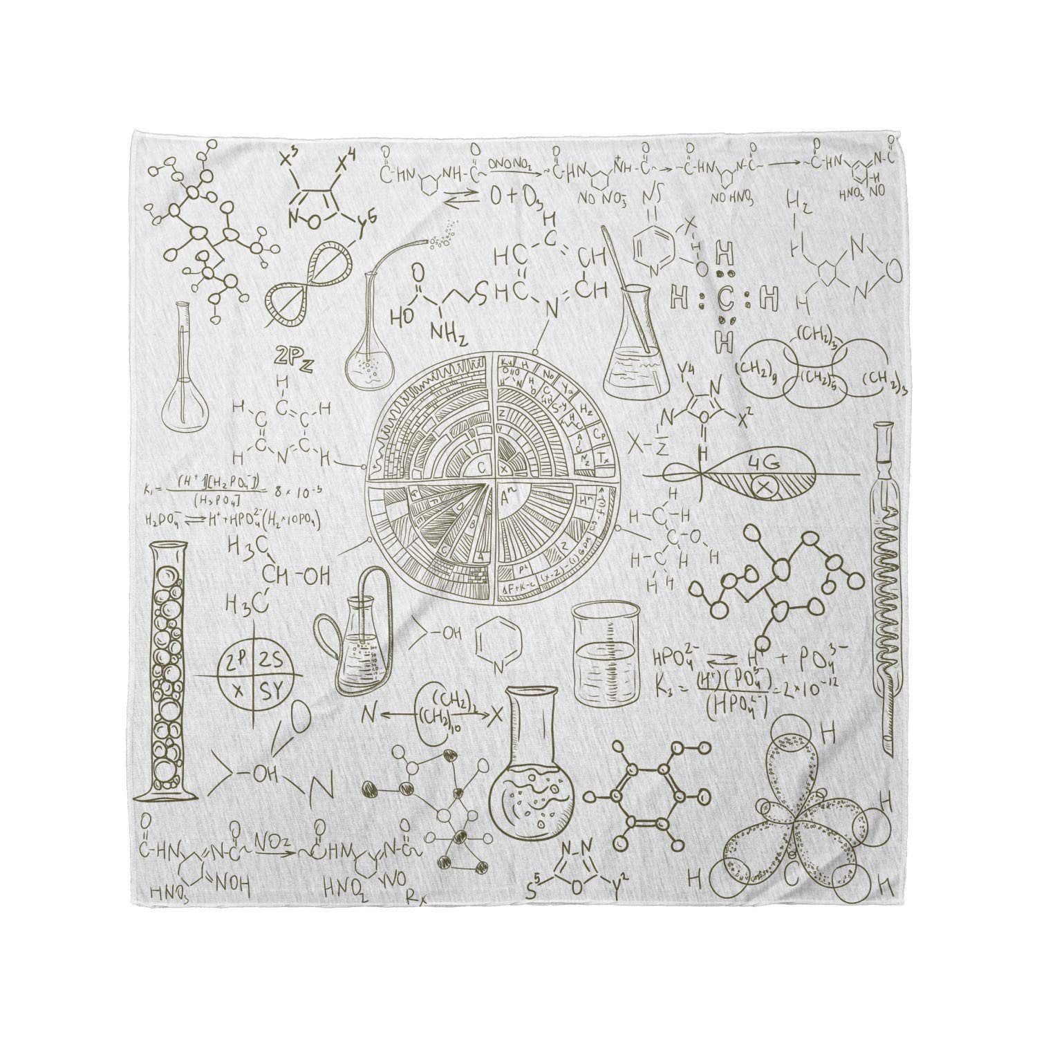 LunarablePolyester MultiColored Bandana