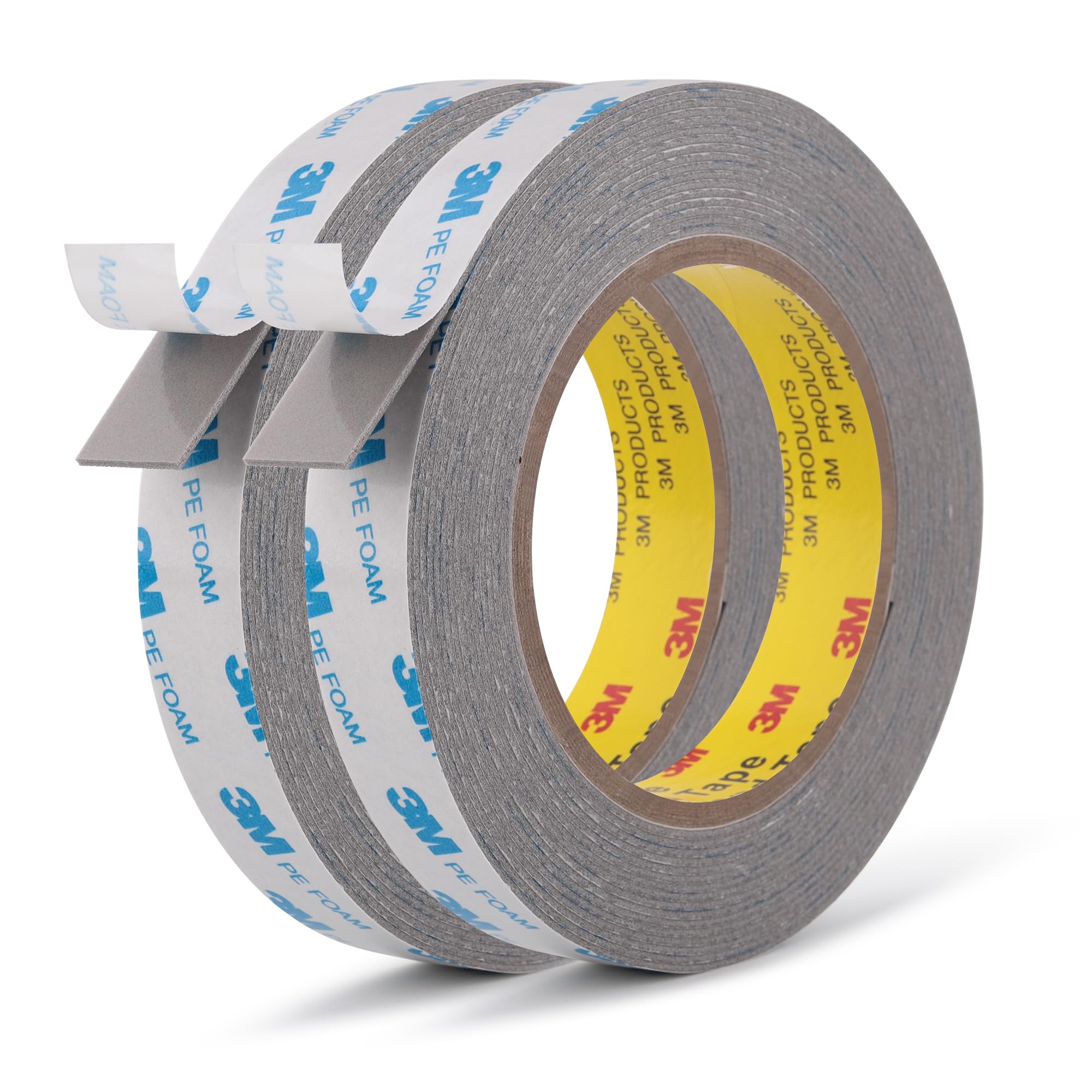 3M 1600T Foam Tape - 18ft White Adhesive Tape -16 3M 1600T Foam Tape - 18ft White Adhesive Tape -16