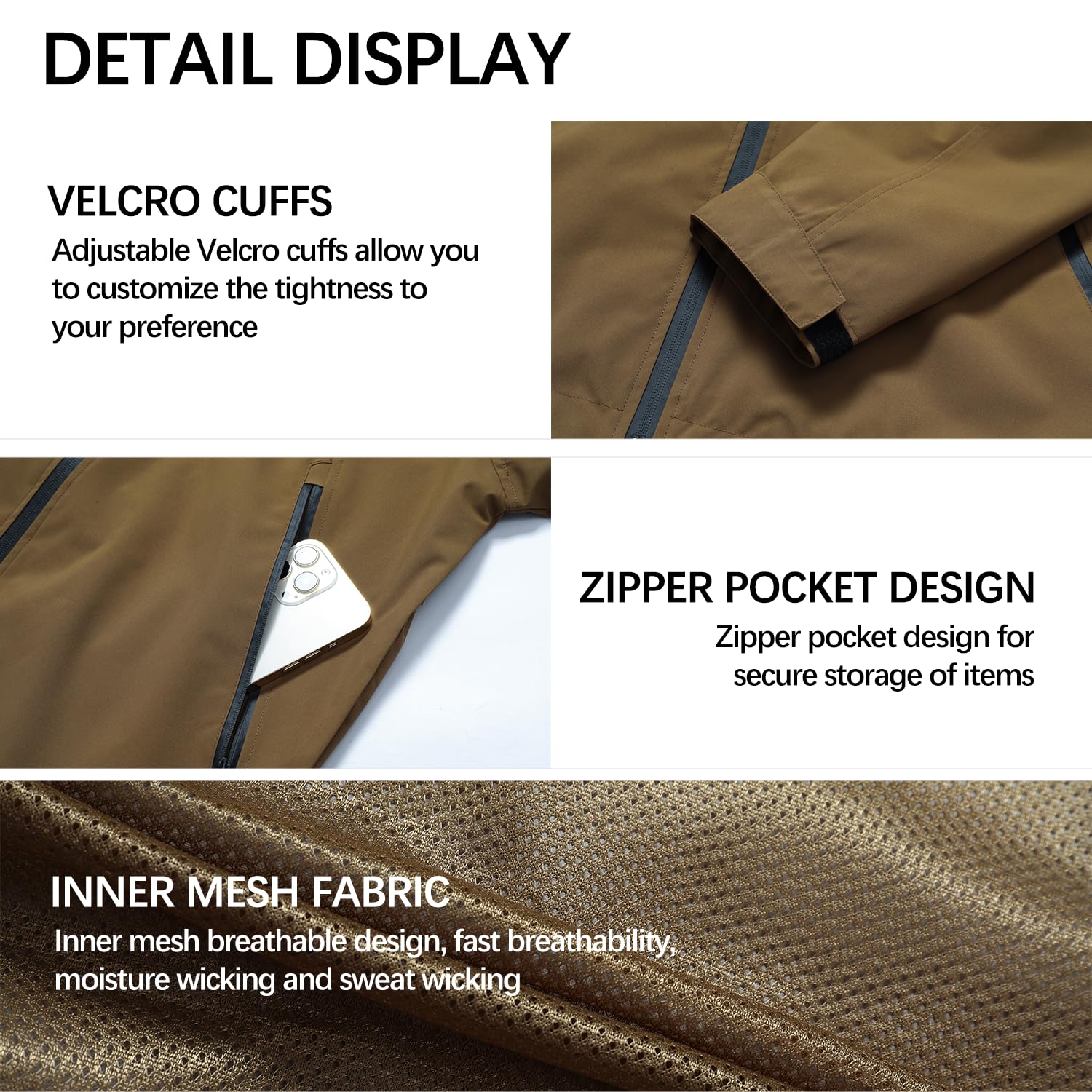 Giacca a vento leggera con logo personalizzato per uomo Giacca antipioggia con cappuccio resistente all'acqua Progetta il tuo cappotto Outwear Stampa fotografica, rosa, XL
