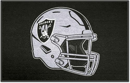 Fanmats Oakland Raiders - Alfombra para principiantes 79 x 118in