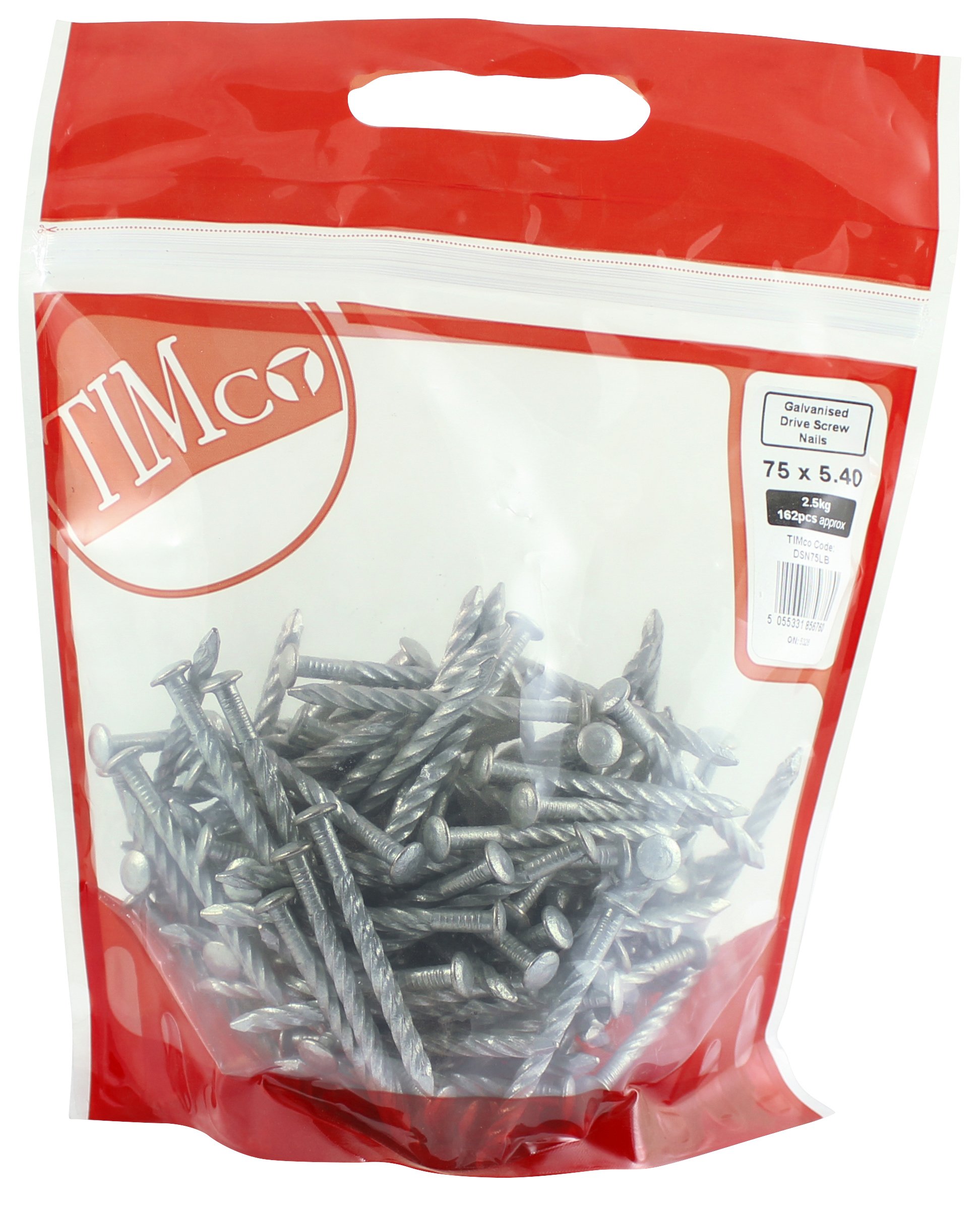 TIMco DSN100LB Galvanized Drive Screw 100 x 5.40 - (2.5kg Bag), Silver - Image 2