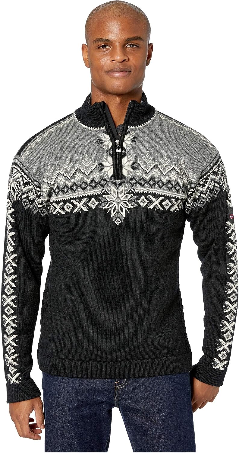 Dale of Norway 140th Anniversary Men’s Sweater - 100% Lightweight Wool Ski Sweater - Men’s Sweaters and Pullovers